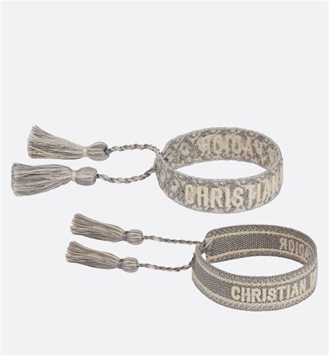 broderie dior|Bracelets en Tissu et Coton Brodé pour Femme .